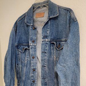 Vintage Levi Strauss & Co Jean Jacket - Irregular Condition - Size SM